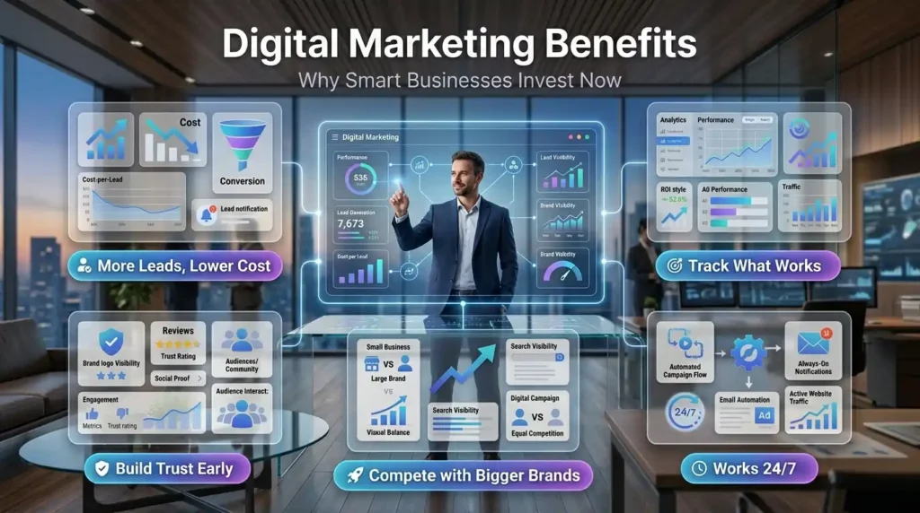 Benefits of Digital Marketing