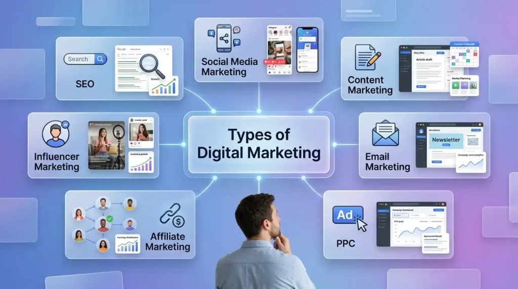 Types of Digital Marketing
