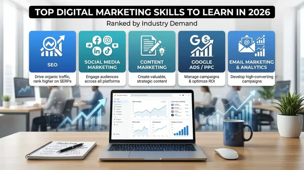 Top Digital Marketing Skills to Learn in 2026