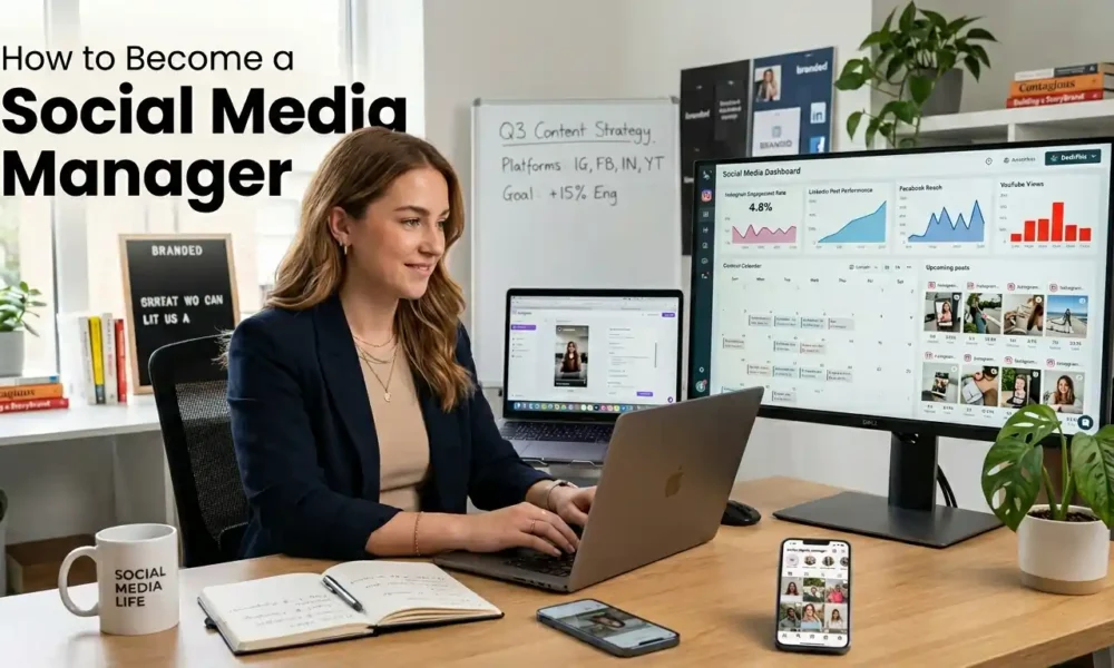 how to become social media manager