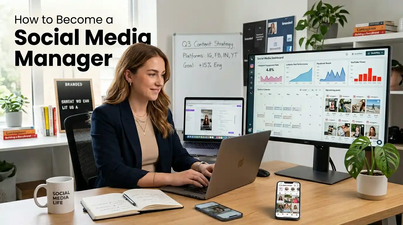 how to become social media manager